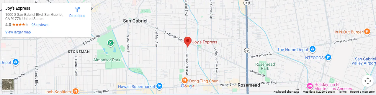 Location 1000 S San Gabriel Blvd, San Gabriel, CA 91776, United States